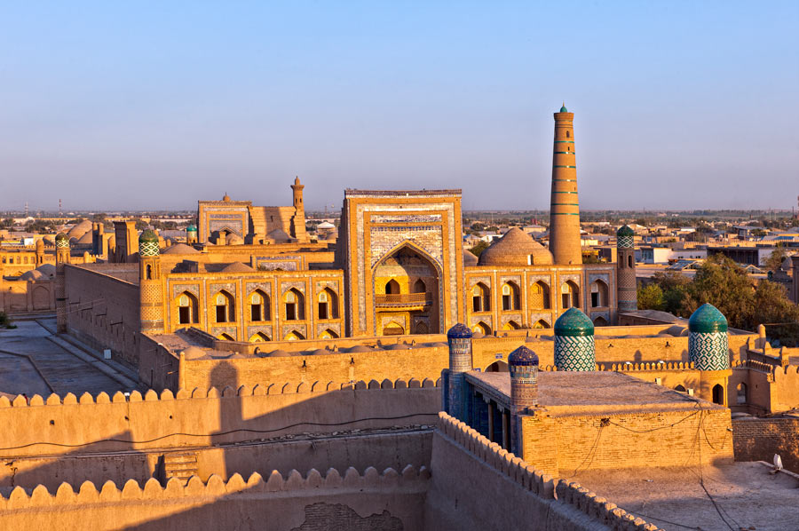 Khiva - Usbekistan Oasenstadt und Metropolen der alten Seidenstrasse.
