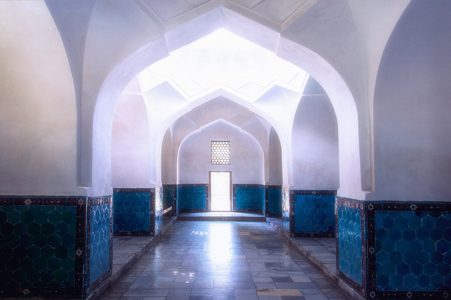 Samarkand - Usbekistan Innenansicht des Gur-Emir-Mausoleums.